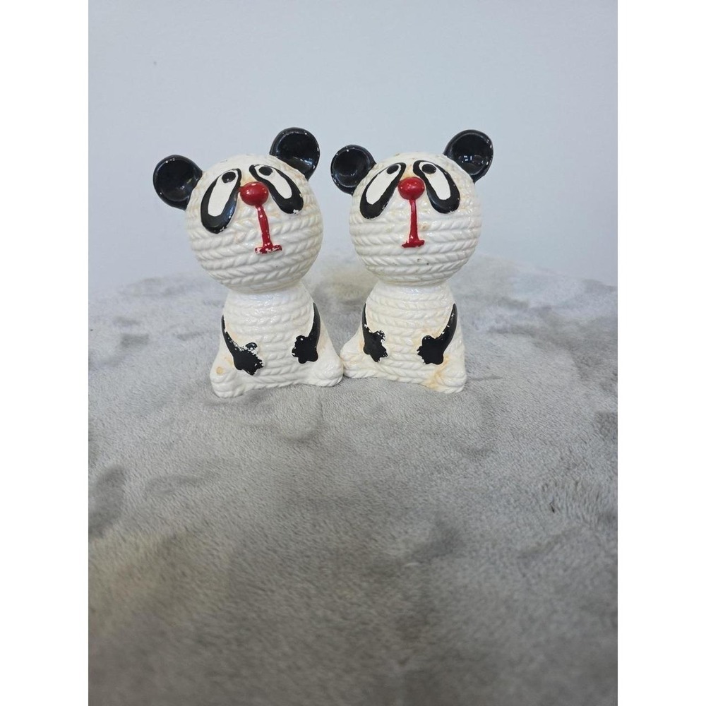 MCM Panda Salt and Pepper Shakers Japan